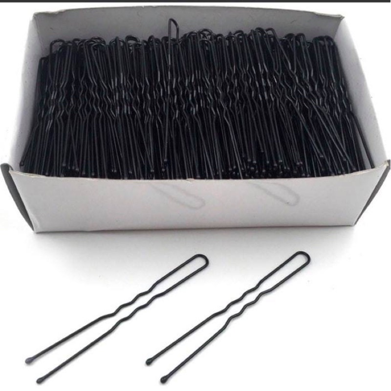Kẹp Tăm Chữ U Loại Tốt Không Gỉ, Kẹp Gim Tóc (Sét 50C)