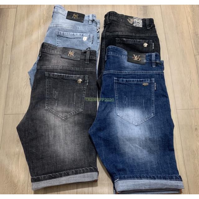 Quần Short jean nam thời trang BIGSIZE < 100kg (size 36-42) Đẹp