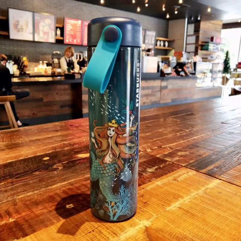 STARBUCKS Bình nước giữ nhiệt bằng thép không gỉ 304 cao cấp