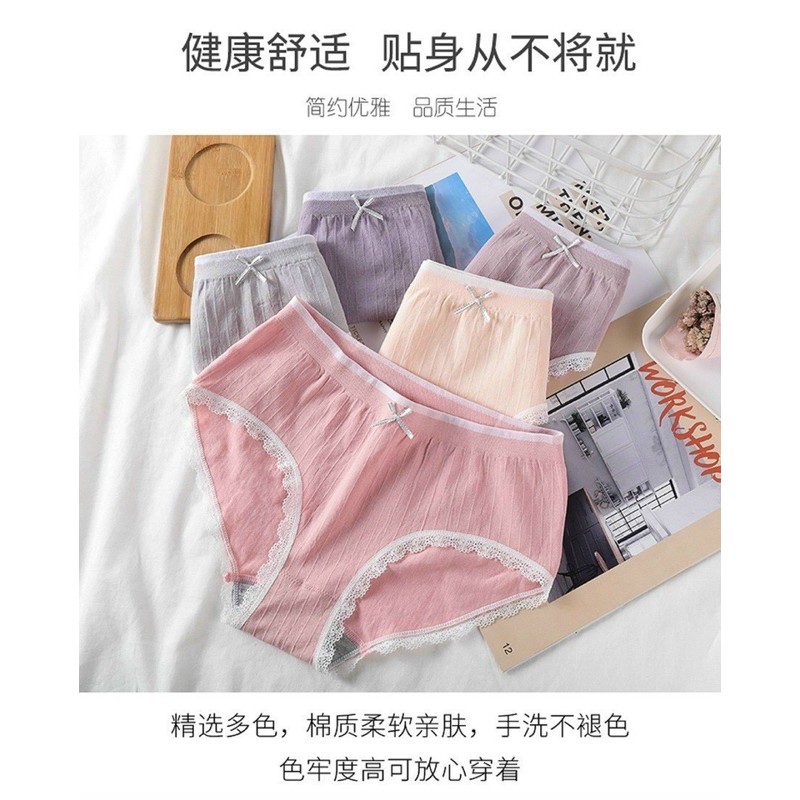 Sét 5 quần lót hộp con hạc cao cấp
