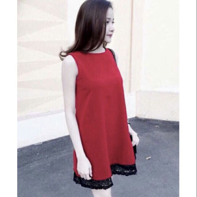 Đầm cát hàn vải dày dày đẹp
