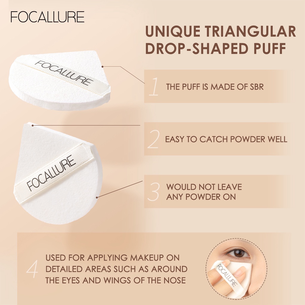 Phấn Phủ Focallure Kiềm Dầu Tự Nhiên Lâu Trôi Chống Thấm Nước Và Mồ Hôi