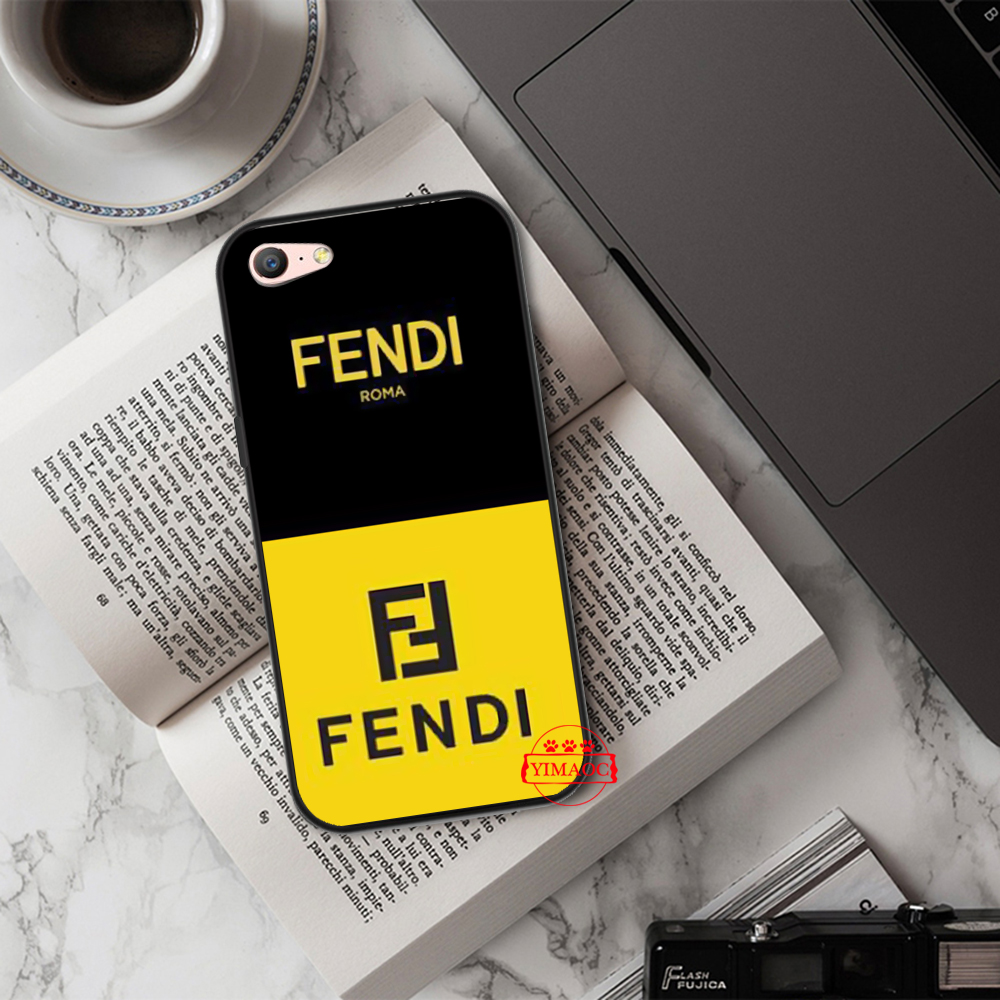 Ốp Lưng Mềm In Chữ Fendi Cho Realme 8 C20 C31 V15 Gt Neo Nrz 30a Oppo Find X3 Pro 92a