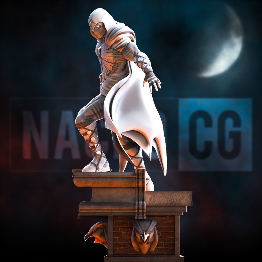 File in 3D mô hình Moon Knight