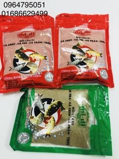 Mồi câu cá chép - rô phi -trắm - trôi