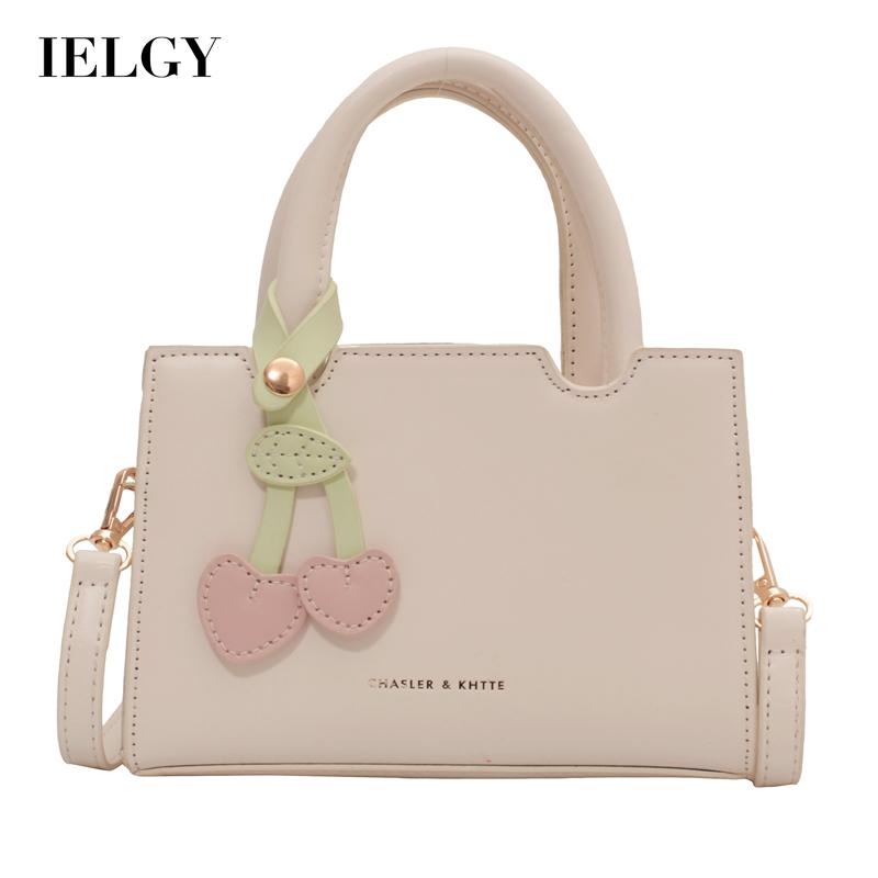 IELGY Túi Xách Đeo Vai Họa Tiết Quả Cherry Thời Trang Dành Cho Nữ