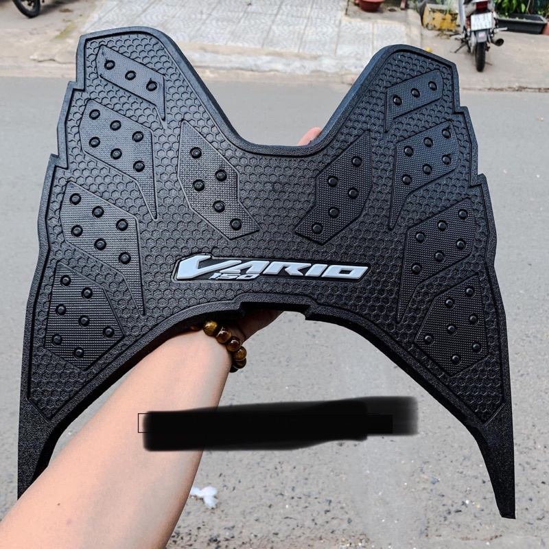 Lót chân Vario 125 /150  cao su dầy - thảm để chân Vario - đồ chơi xe Vario 150
