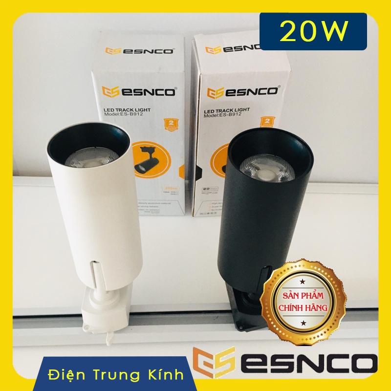 Đèn Rọi Ray Cob 20W B8912 Thương hiệu Esnco nổi tiếng mẫu mã đẹp hàng chất lượng tốt Chuyên dùng cho Phòng trưng bày
