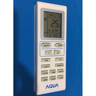 điều khiển điều hòa aqua vuông