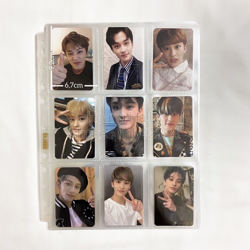 SHEET MEET ĐỰNG CARD/BÀI 9 Ô A4