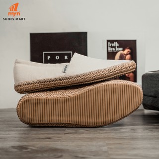 Giày Lười Nam Nanu  SL 08  Đế cói Basic