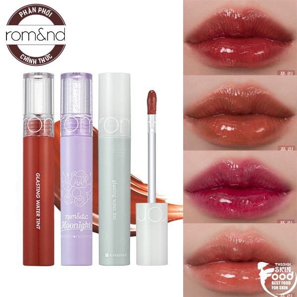 tuan203 [New][HANBOK PROJECT] Son Tint Siêu Lì, Căng Mọng Đôi Môi Romand Glasting Water Tint 4g tuan203 | BigBuy360 - bigbuy360.vn