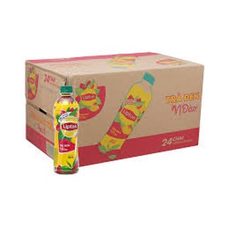 Trà đen Lipton chanh 455ml Thùng 24 chai