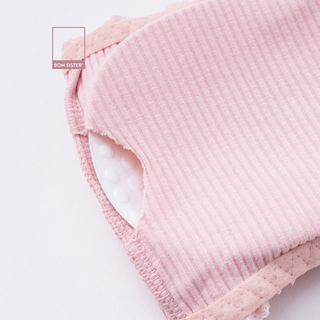 [Mã FARSBRBOM1 giảm 10% đơn 99K] Áo lót ống mút mỏng không gọng mút tháo được nâng ngực BOM SISTER BR1505 | BigBuy360 - bigbuy360.vn