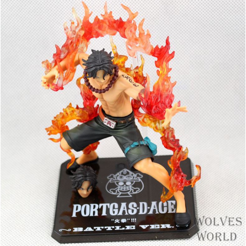 [ĐẾ CÓ CHỮ] Mô hình Figure Hỏa Quyền Portgas D. Ace - One Piece - HÀNG LOẠI 1 đủ phụ kiện