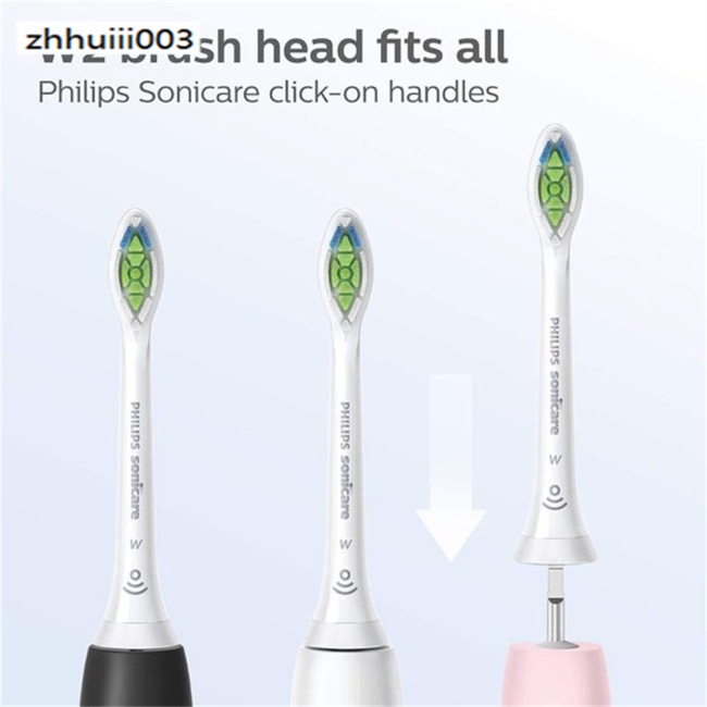 Đầu Bàn Chải Thay Thế Cho Bàn Chải Đánh Răng Philips Sonicare w2 Hx6063 / 64 (w2)