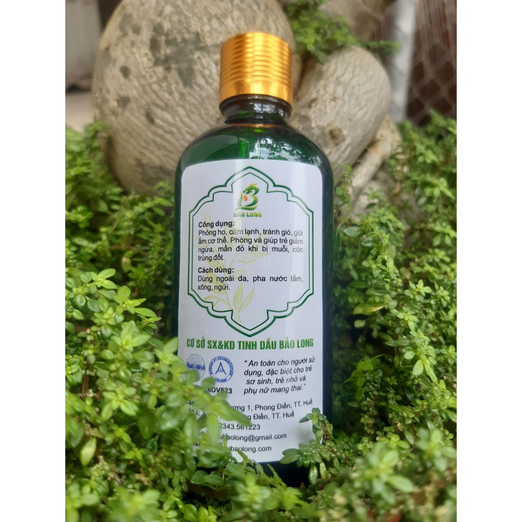 Tinh dầu tràm Bảo Long: Chai 100ml