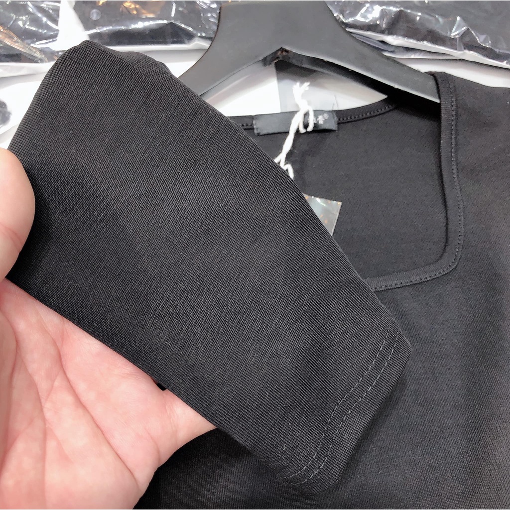 Váy zip cổ vuông dáng dài siêu xinh (kèm ảnh thật,video) | BigBuy360 - bigbuy360.vn