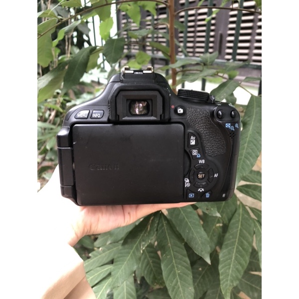 MÁY ẢNH CANON EOS 600D ỐNG KÍNH 18-55 MM