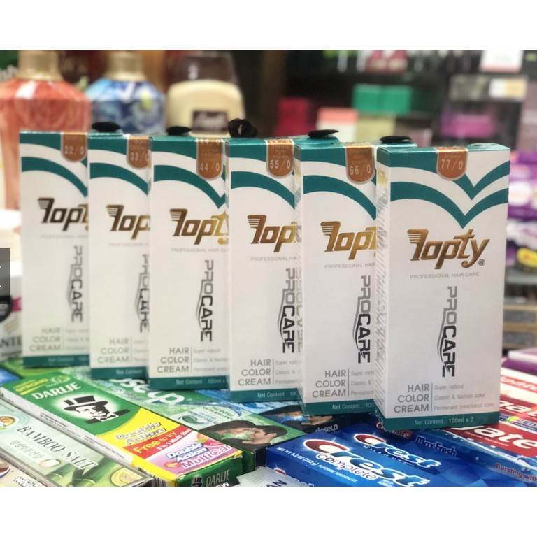 THUỐC NHUỘM TÓC TOPTY