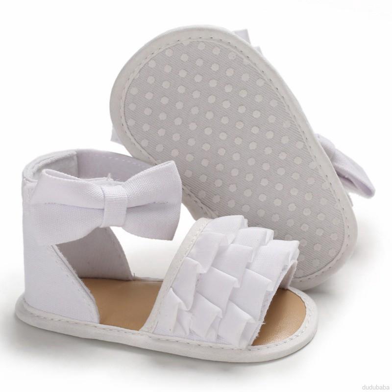 Giày Sandal Đế Mềm Chống Trượt Cho Bé 0-18 Tháng Tuổi