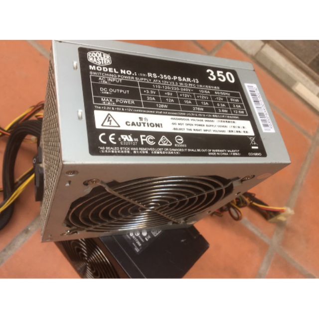 Nguồn cooler master 350-550w cst hàng tháo máy