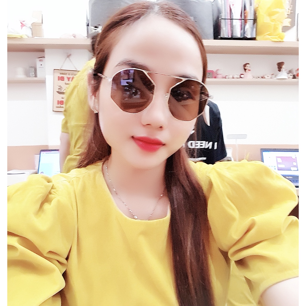 Kính mát nam nữ thời trang McQueen MQ0146SA 002 chính hãng