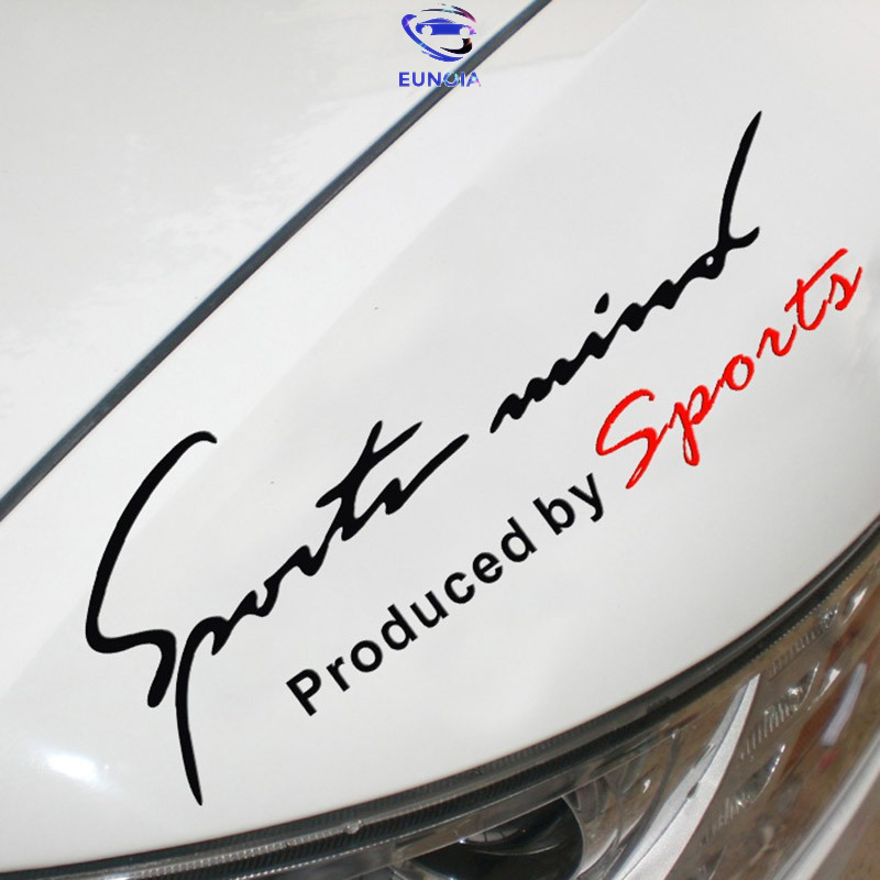 Tem dán decal Sport mind prodeced by Sports xe hơi ô tô đầy đủ màu sắc