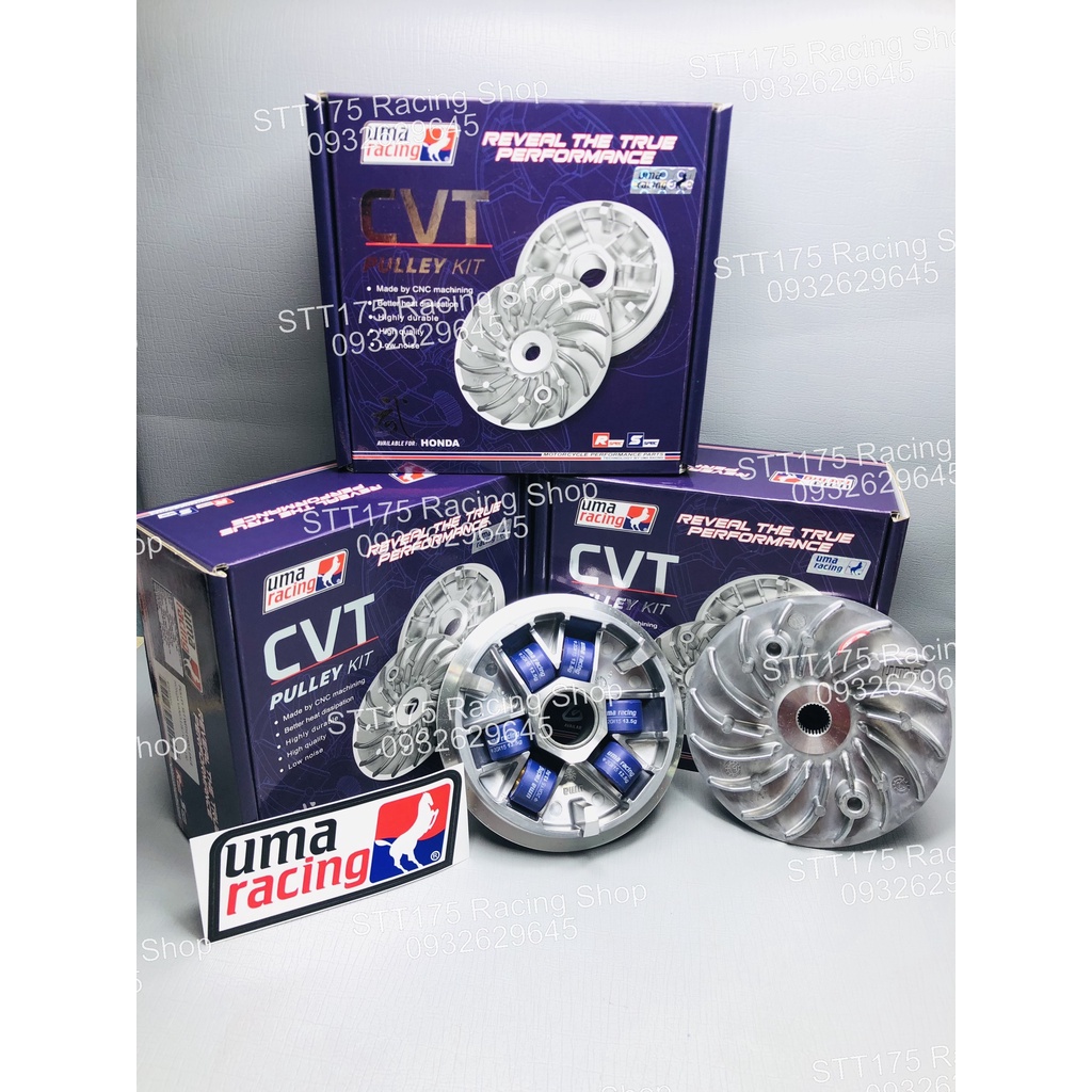 Nồi trước UMA dành cho Vario 125 / 150 ( 2 mặt nhôm nồi + bi nồi )