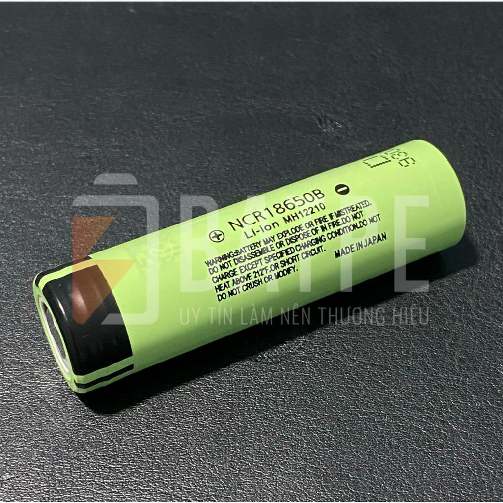 Pin sạc 18650 Panasonic mới 100% NCR18650B Japan 3400mAh xã 20A nội địa Nhật