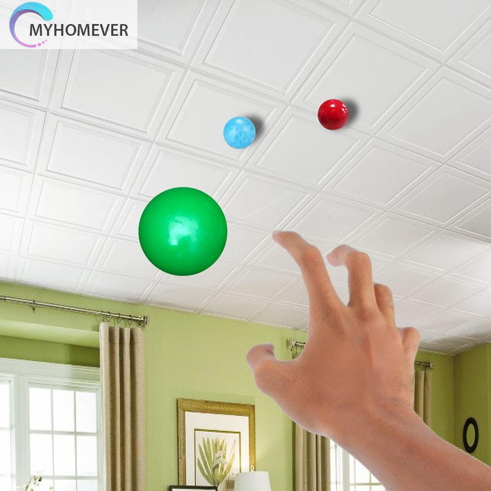 Pop It Fidget Đồ chơi Squeeze Đồ chơis Sticky Balls Kids Đồ chơis Anti Stress Ceiling Wall Suction Balls