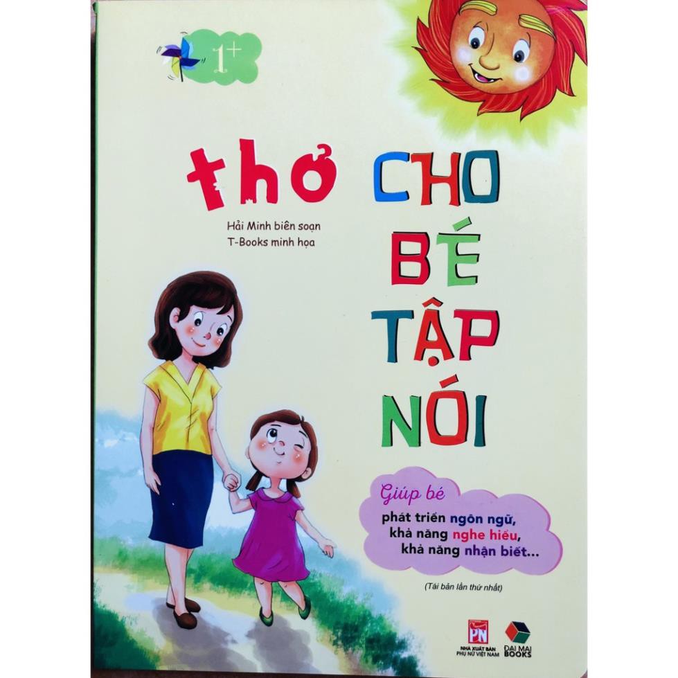 Sách - Thơ Cho Bé Tập Nói