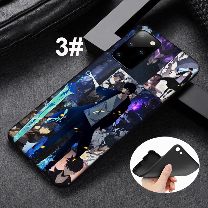 Ốp Điện Thoại Dẻo Họa Tiết Hoạt Hình Solo Leveling Cho Samsung Galaxy A11 A12 A22 A32 M21 M30s J4 Core A82 A9 GA198
