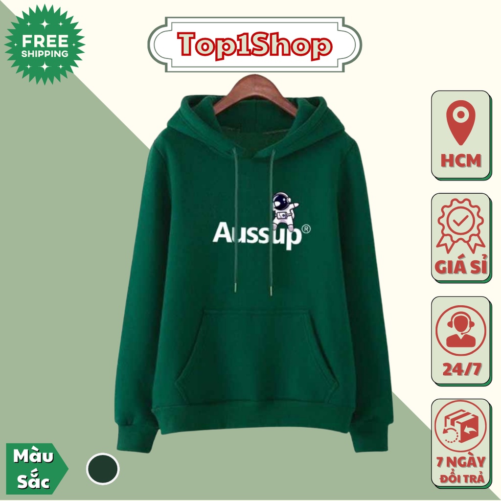 Áo khoác hoodie nỉ siêu rẻ phù hợp nam nữ