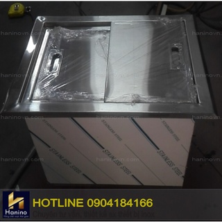 Thùng đá âm inox