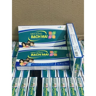 Men sống bạch mai (có mẫu mới ,hộp 20 ống /hạn 2023)