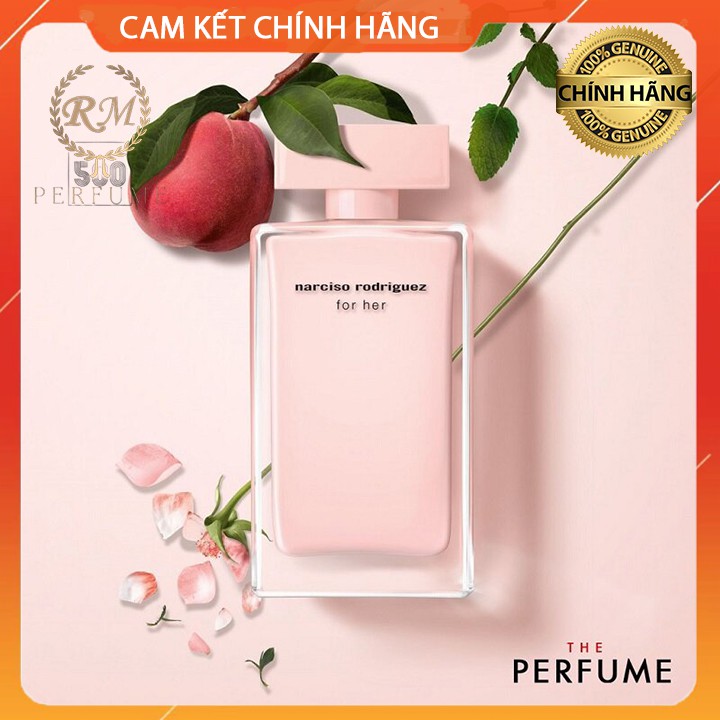 Nước hoa nữ cao cấp NARCISO RODRIGUEZ for her hồng nhạt 5ml-10ml-20ml chiết chính hãnng | BigBuy360 - bigbuy360.vn
