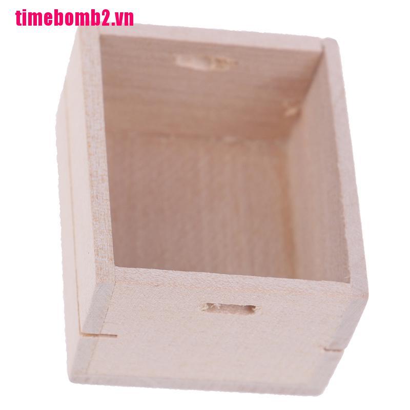 (Hàng Mới Về) Rổ Gỗ Đựng Rau Củ Quả Trang Trí Nhà Cửa