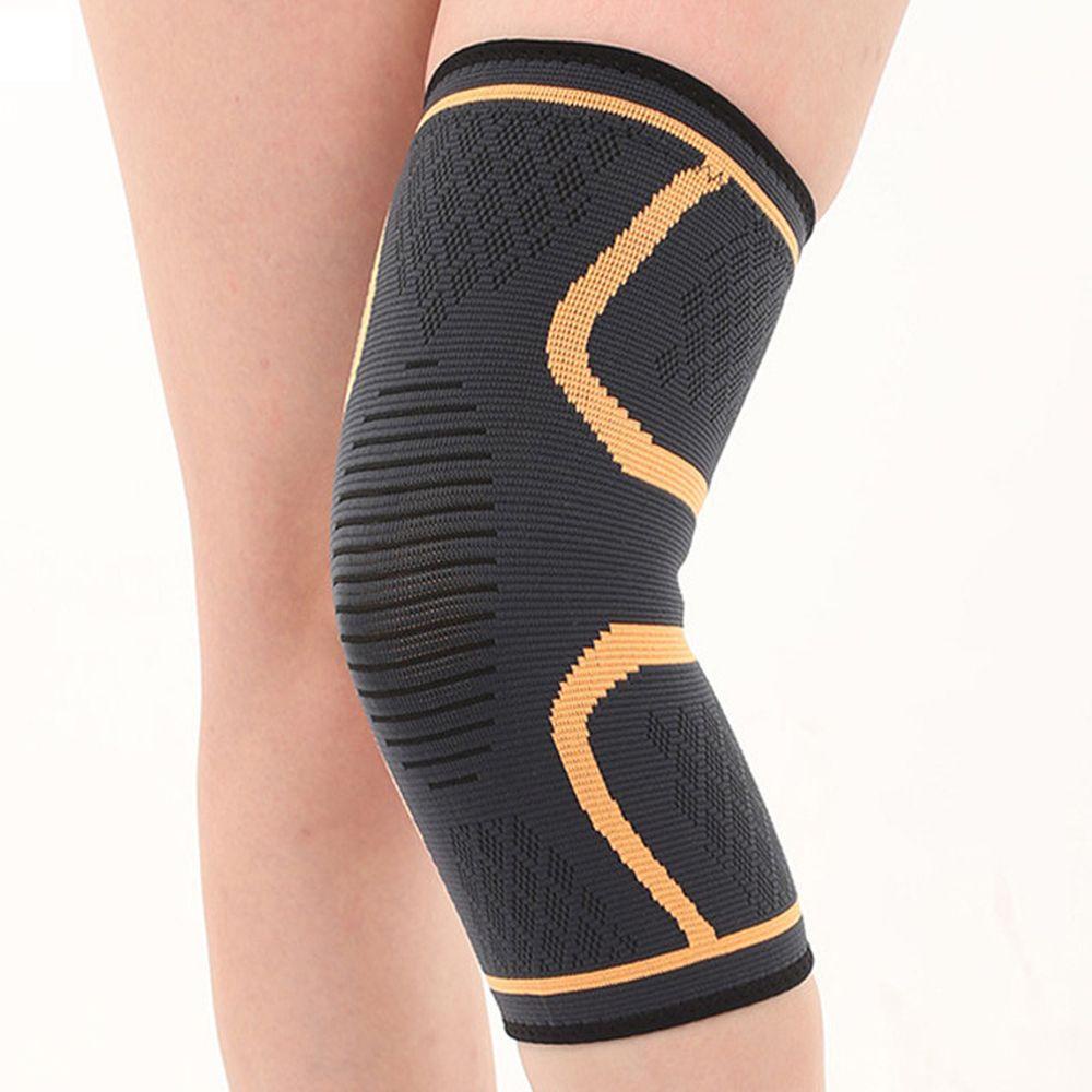 Đệm Bảo Vệ Đầu Gối Bằng Nylon Co Giãn Hỗ Trợ Luyện Tập Thể Thao