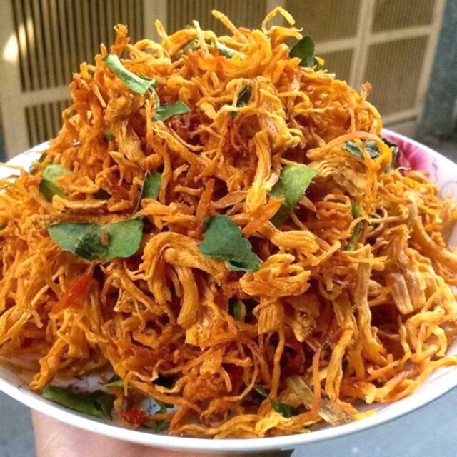 500gr khô gà lá chanh siêu ngon