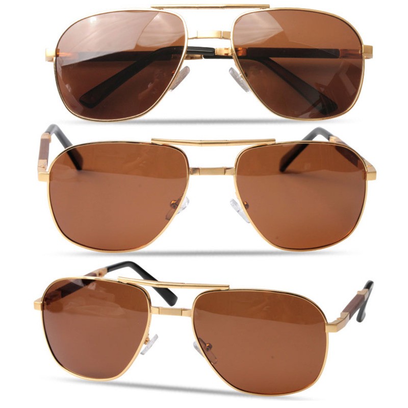 Kính Râm SOOLALA Phân Cực Có Thể Gấp Lại Bỏ Túi Chống Tia Uv400 Thích Hợp Câu Cá Chơi Thời Trang Lái Xe Dành Cho Nam