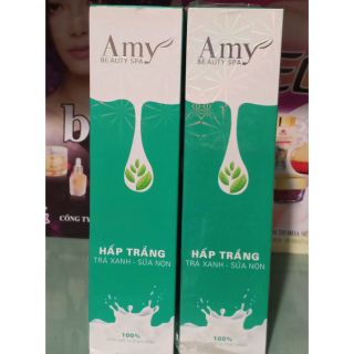 Hấp trắng trà xanh sữa non.AMY