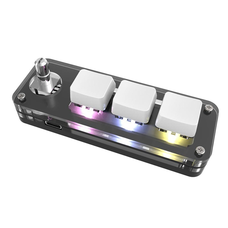 Bàn Phím Cơ Mojito 3 Phím Kèm Dây Cáp Dữ Liệu USB Dành Cho Windows for HID