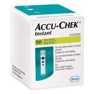 Hộp 50 que thử đường Accu Chek Instant
