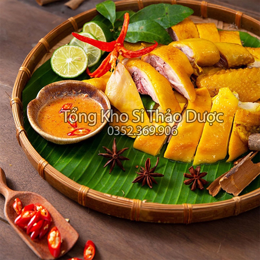 Nguyên liệu gà ủ muối hoa tiêu (Gia vị gà ủ muối xuyên tiêu, set dùng cho con gà 1-2kg)