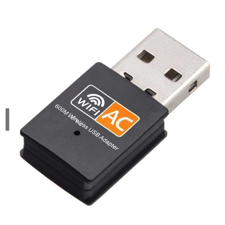 USB AC600 thu sóng WIFI 5G dùng cho máy tính xách tay-máy tính để bàn-máy tính bảng