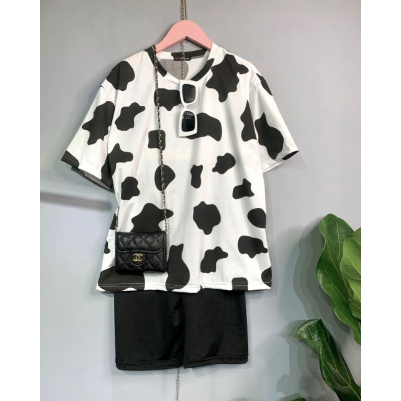 [Mã FAMAYWA2 giảm 10K đơn 50K] (HÌNH THẬT) SET THUN ÁO BÒ QUẦN LENGGING LỬNG | BigBuy360 - bigbuy360.vn