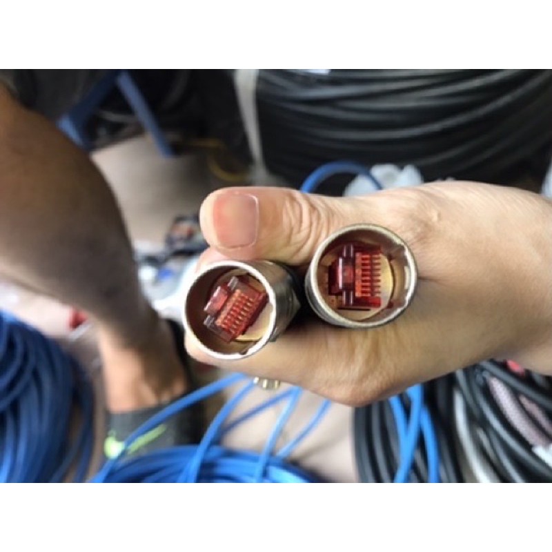 Đầy nối cáp Enthernet XLR net canon hàng cao cấp nhập khẩu hãng Amphenol. Báo giá 1 cái