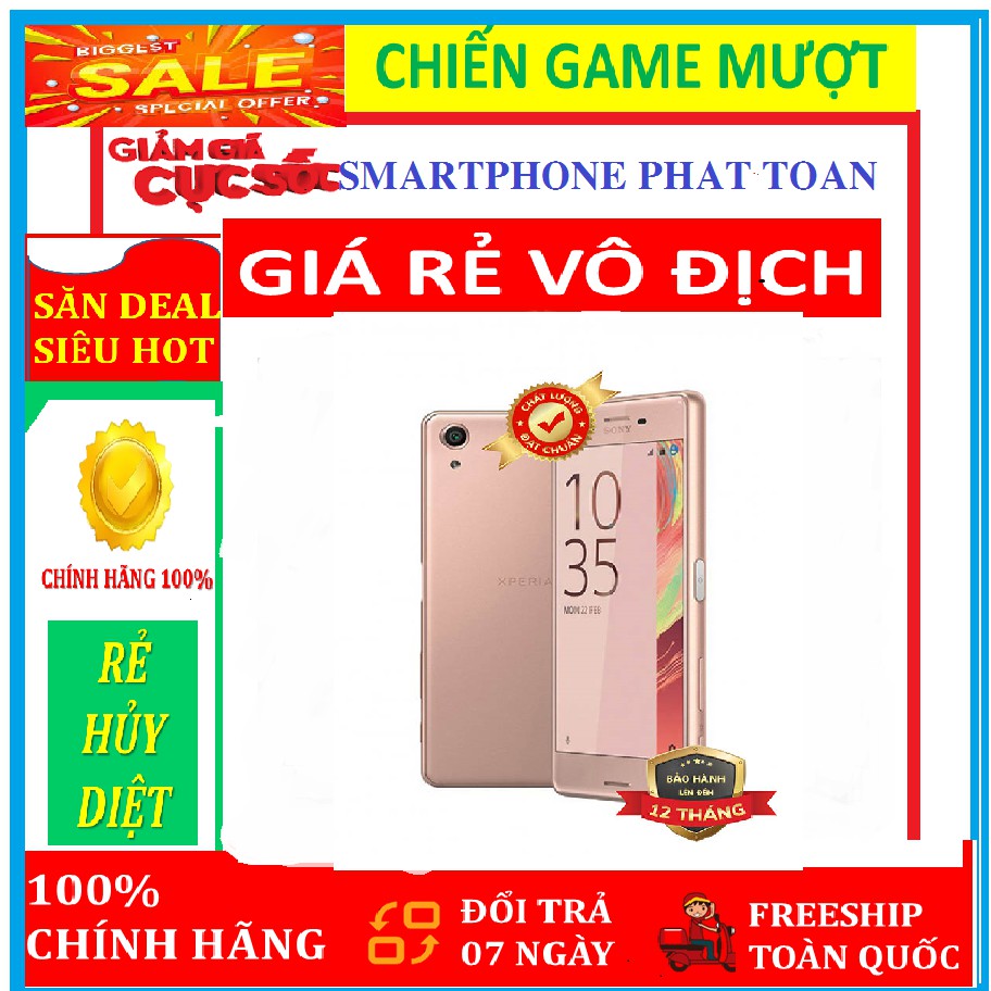 [RẺ HỦY DIỆT] điện thoại Sony X Performance - Sony Xperia X performance ram 3G Bộ nhớ 32G mới - Có Tiếng Việt