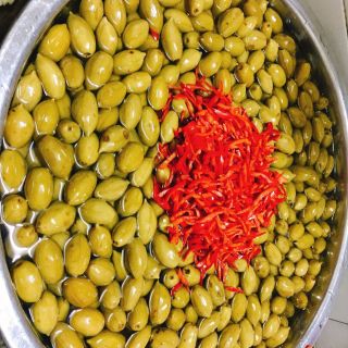 1 bap mh 500g kho ga 5 bich com